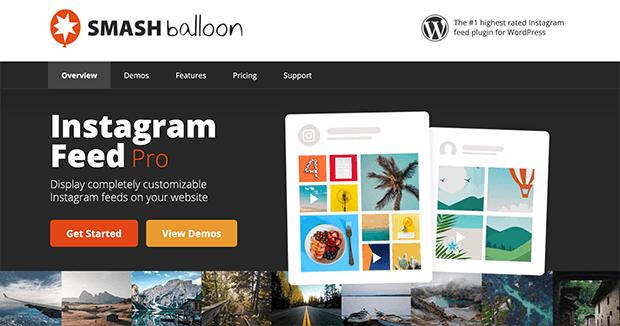 embed instagram feed on wordpress with instagram feed pro: Instagram Feed to WordPress