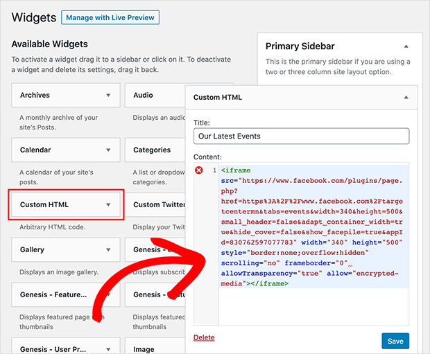 How To Display A Facebook Events Calendar On Your Website