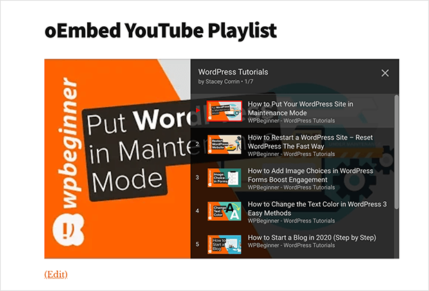 4 Ways to Embed a YouTube Playlist on Your Website (2021)