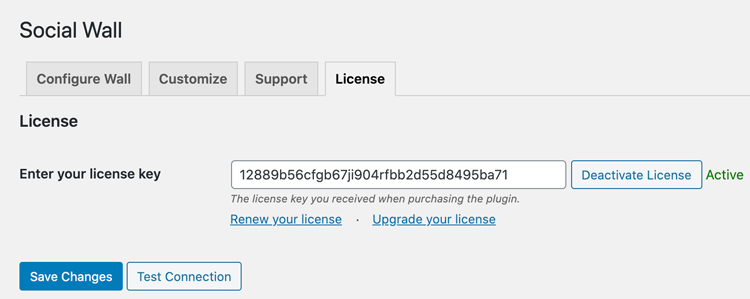 license is active