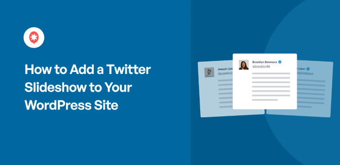 How to Add a Twitter Slideshow to Your WordPress Site