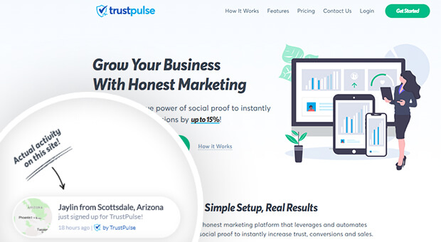 type of social proof trustpulse