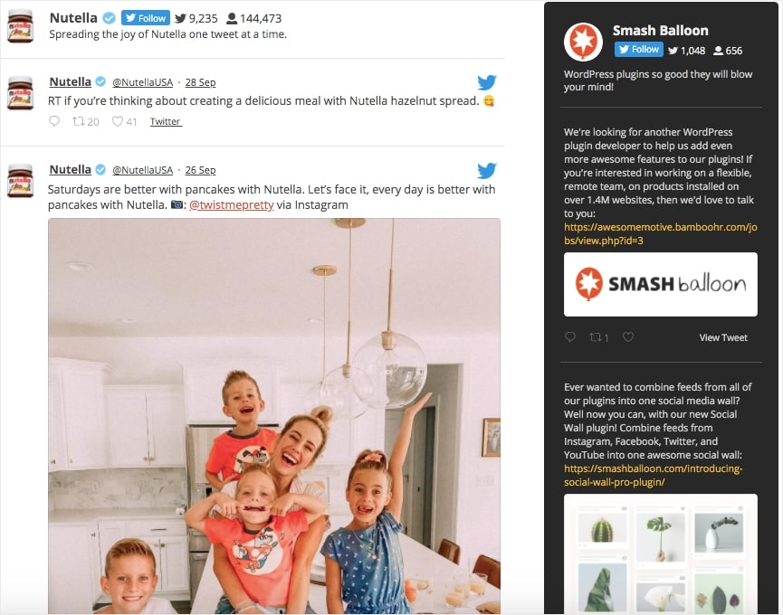 7 Twitter Widget Examples You Can Embed On Your Website