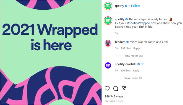 spotify wrapped 2021
