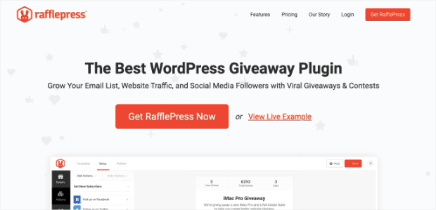 rafflepress best youtube marketing tools