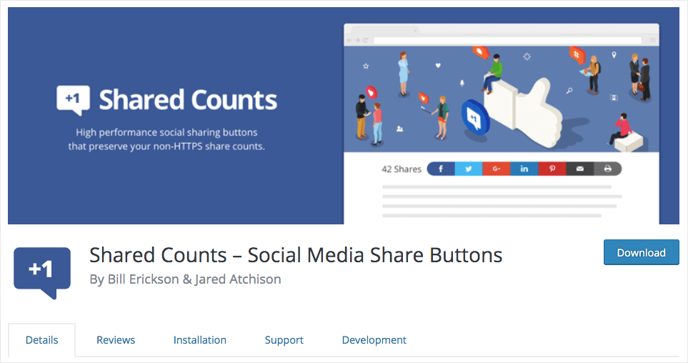 best twitter plugins shared counts