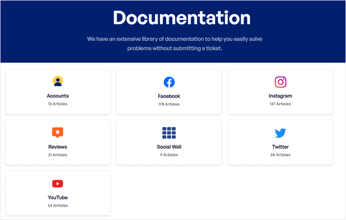 documentation smash balloon