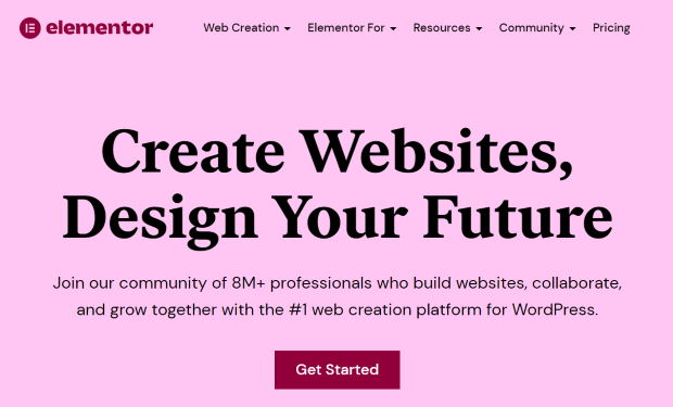 elementor homepage