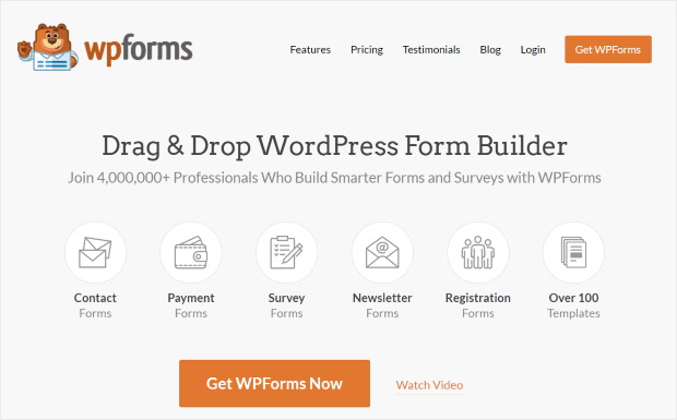 wpforms wordpress contact form plugin