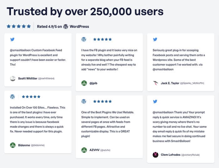 facebook feed pro reviews and ratings