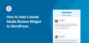 How to Add a Social Media Review Widget to WordPress