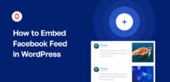 how to embed facebook feed in wordpress