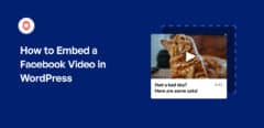 How to Embed a Facebook Video in WordPress