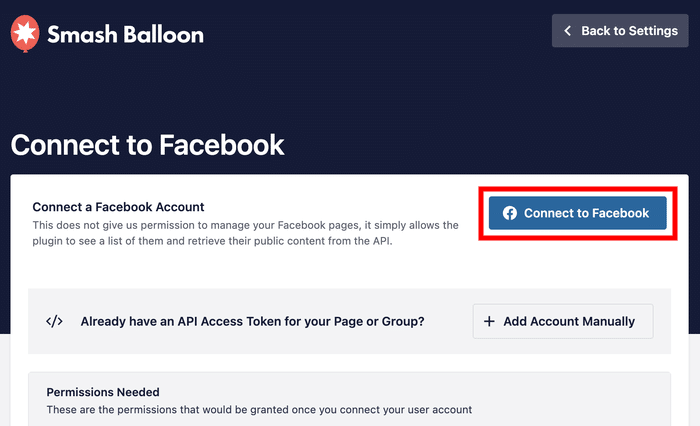 connect your plugin to facebook