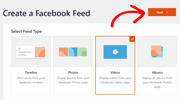 create video feed facebook