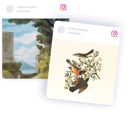 Display completely customizable Instagram feeds on your website