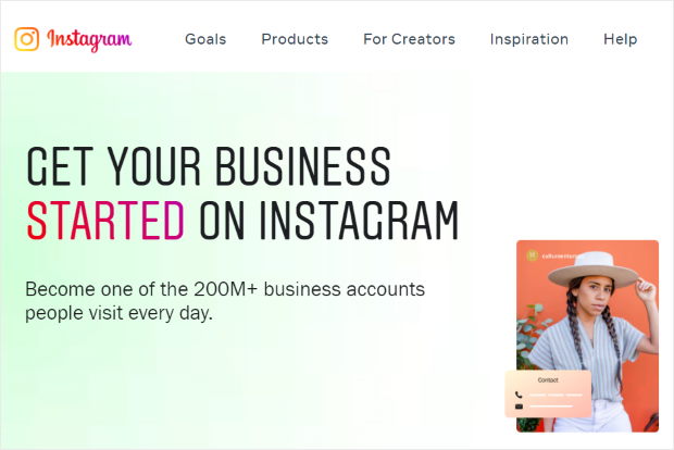 instagram get started with your business