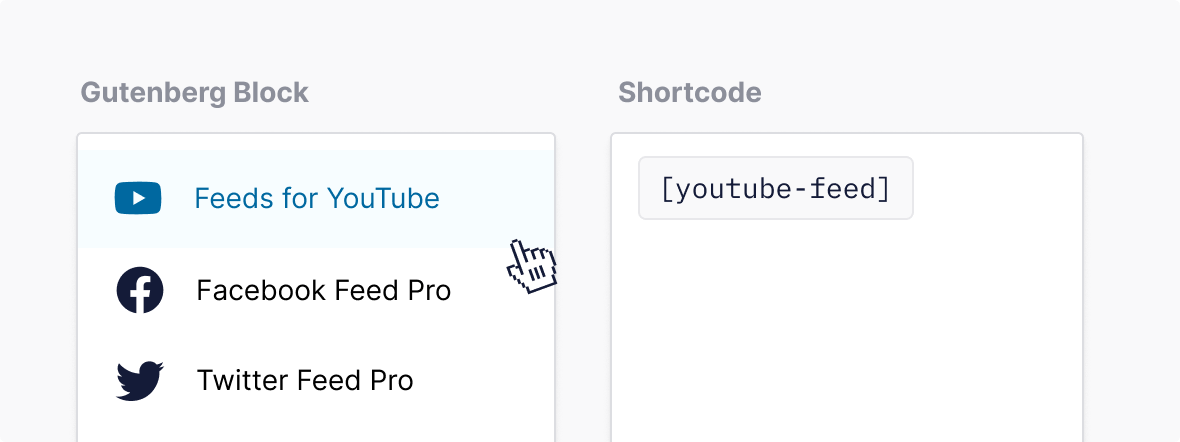 YouTube Feed Features