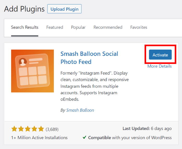 Smash Balloon Social Post Feed – Plugin de feeds sociais