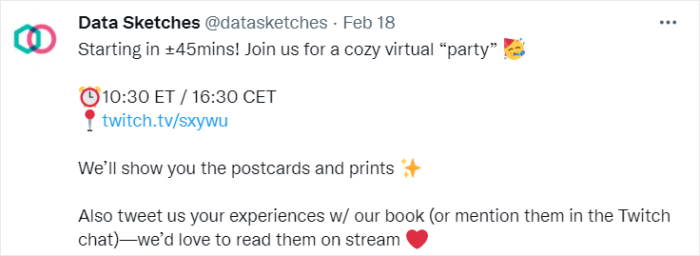 virtual book launch ideas use twitch