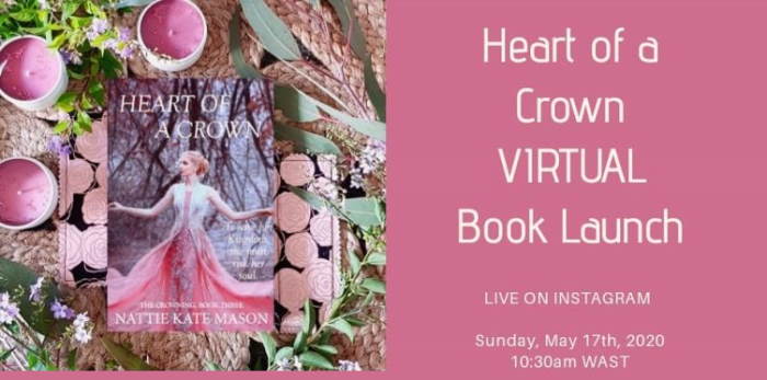 virtual book launch on instagram live