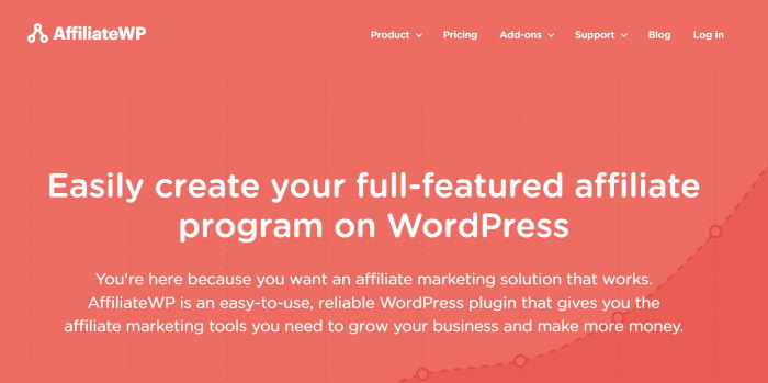 affiliatewp best wordpress affiliate plugin