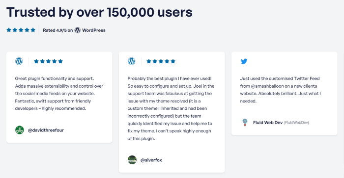 twitter feed pro plugin reviews