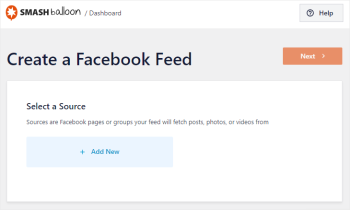 add source for facebook