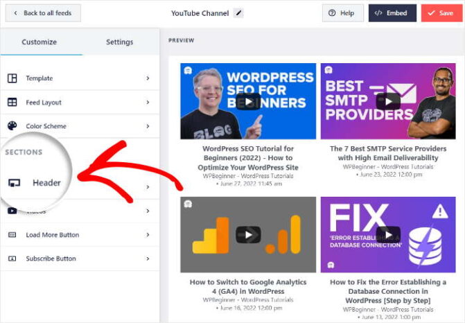 How To Create A YouTube Widget For Your Website (Step-by-Step)