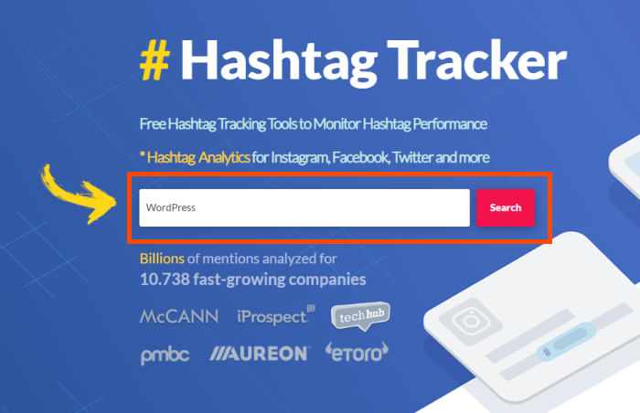 track hashtags for youtube