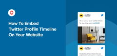 how to embed a twitter profile timeline on your website