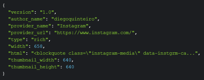 manual method fix instagram embed