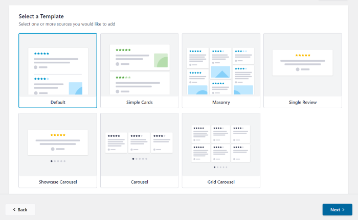 feed templates example