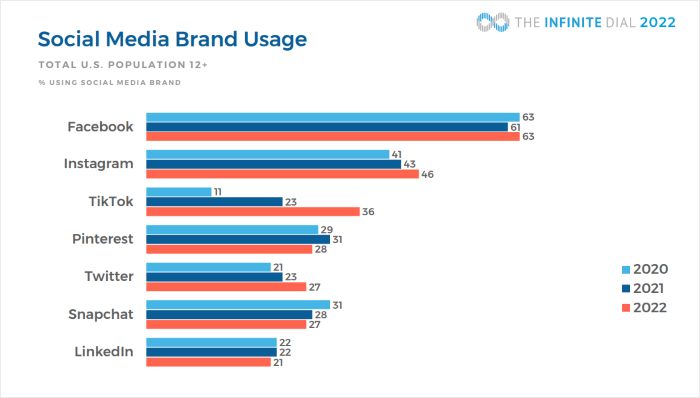 social media brand usage stats
