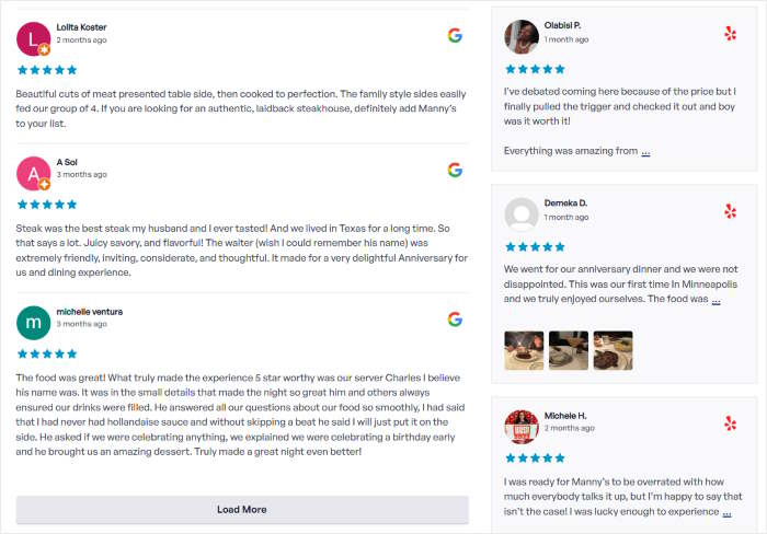 combine reviews from different platforms