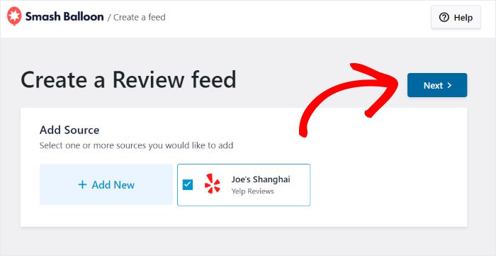 confirm source for reviews feed