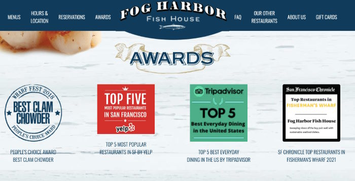 fog harbor example testimonial feed