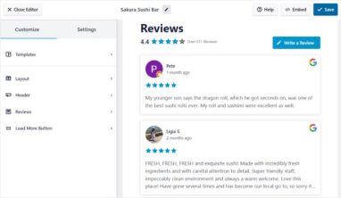 6 Google Reviews Examples You Can Embed On Your Website