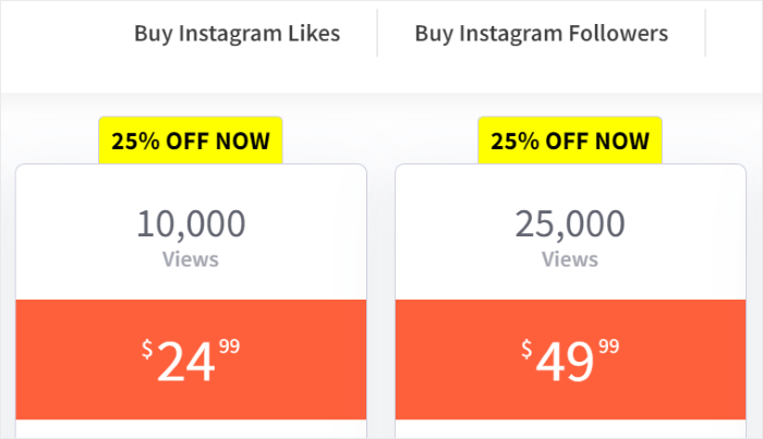 fake instagram views