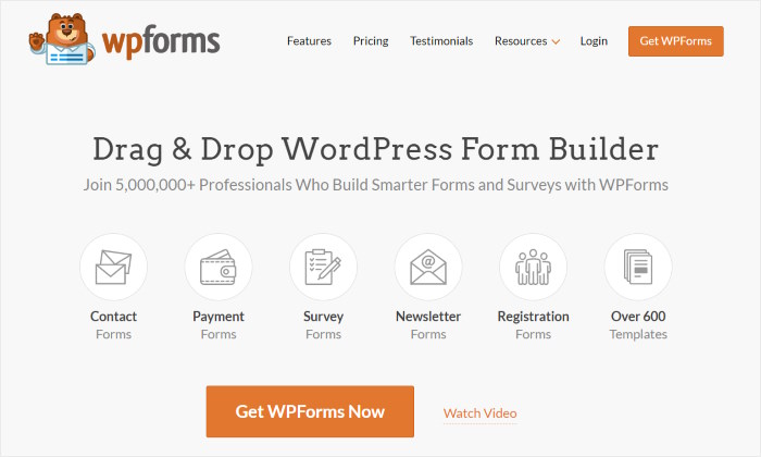 wpforms best form builder