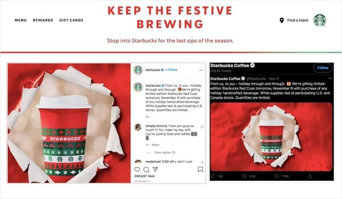 starbucks marketing campaign example