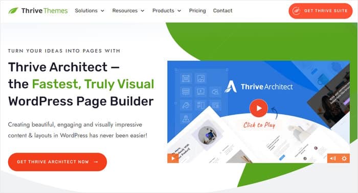 thrive architect coming soon plugin