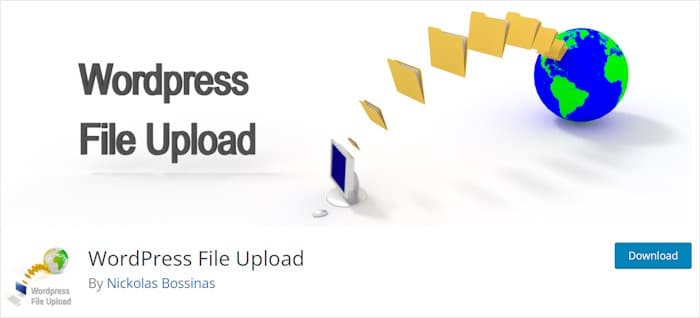 wordpress file upload plugin