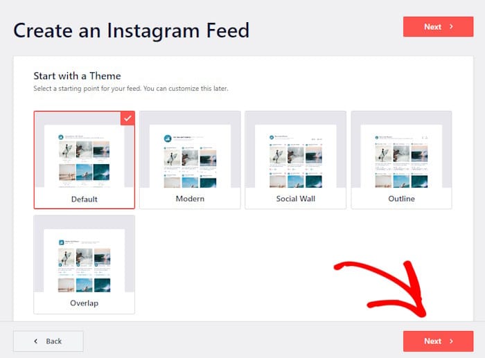 instagram feed themes