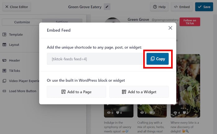 How to embed Tiktok profile on your WordPress website for FREE?