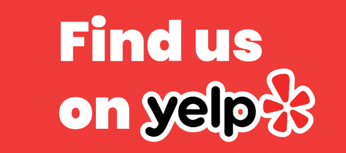 find us on yep sticker