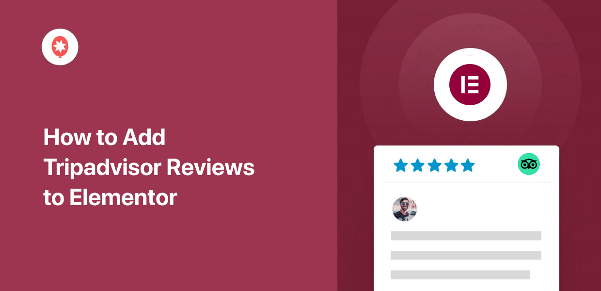 how to add tripadvisor reviews to elementor