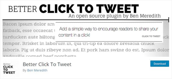 better click to tweet markting tool for twitter