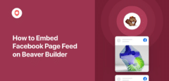 embed facebook page feed on beaver builder