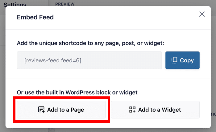 add reviews to a wordpress page